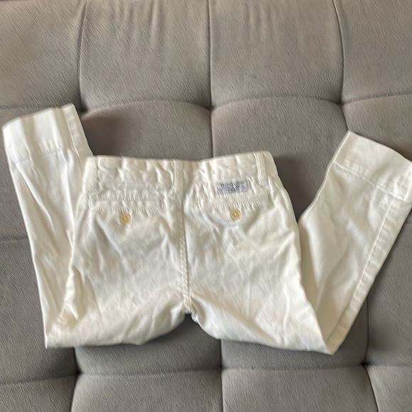 Kids Ralph Lauren white pants size 5 - Picture 2 of 4